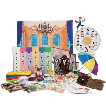 [아이코리아] 동작활동 교수자료세트 (S701) / 누리과정 신체활동교구